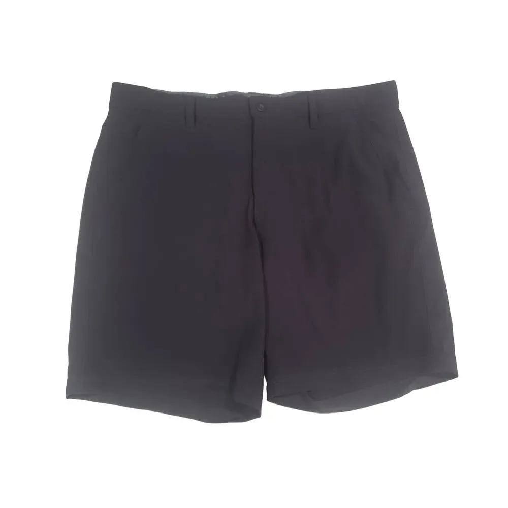 Croft & Borrow Stretch Fabric Quick Dry Light Weight Black Mens Shorts | Size 38